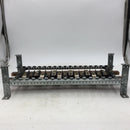 Westinghouse BA Series 3 Phase 200A 15 Space 30 Circuit 240V Panel Board Guts Only Copper Bus 10" x 20"