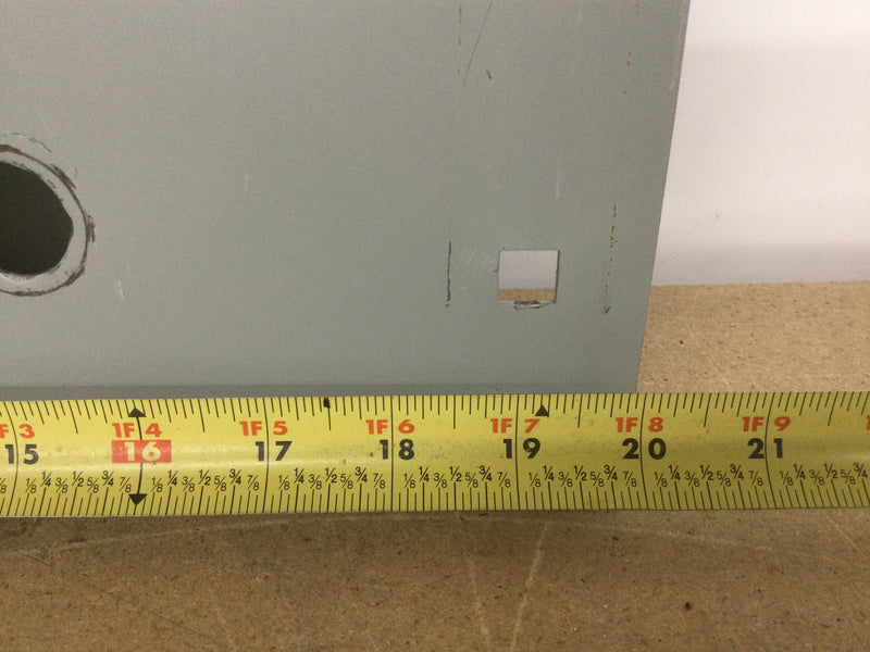 20" x 20" Blank Cover Plate