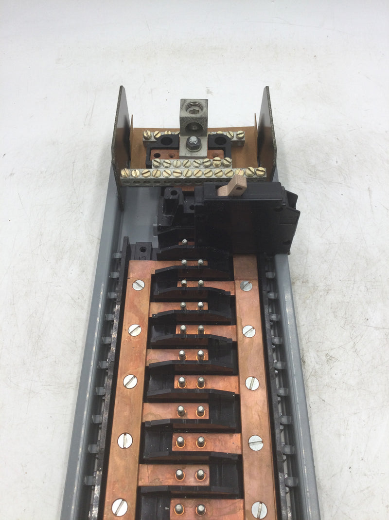Cutler Hammer 28/48 Space 200 Amp Guts Only Panelboard with Post Style Clamps for CH Style Breakers