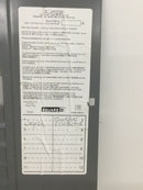 Square D Dead Front Only 12 Space Type 3R 17 1/2" x 14"