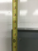 Square D NQOB-11953-5P Dead Front Only 225 Amps 120/208V 3 Phase 4 Wire 120/240V 3 Phase 3 Wire 25 3/4" x 8 3/4"