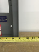 Square D Dead Front Only NQOB-304-2 30 Space 225 Amps 120/208V 3 Phase 4 Wire 120/240(Delta)V 3 Phase 4 Wire 120/240V 3 Phase 3 Wire