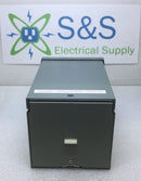 Connecticut Electric P150 50 Amp 120/240V Single Phase 3 Pole 4 Wire Generator Power Inlet Box w/Cover