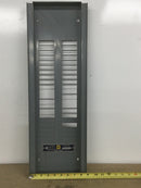 Square D NQOB-11953-3G Dead Front Only 42 Space 225Amp 120/208V 3 Phase 4 Wire 120/240V 3 Phase 3 Wire 26 1/4" x 9 3/4"