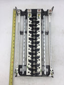 GE TLM32C42 200 Amp 16 Space 120/240 VAC MLO Load Center Guts Only 10" X 19"