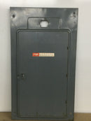 FPE X2008 200 Amp 32 Space 120/240V Cover/Door Only w/Main 24" x 13 5/8"