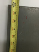 Pneumatic Conveyor Control Panel Cover 24" x 14 5/8"