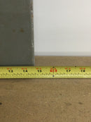 Pneumatic Conveyor Control Panel Cover 24" x 14 5/8"