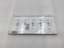 Cooper Wiring PJ5W 5 Gang Unbreakable Toggle Switch Plate in White (Box of 10)