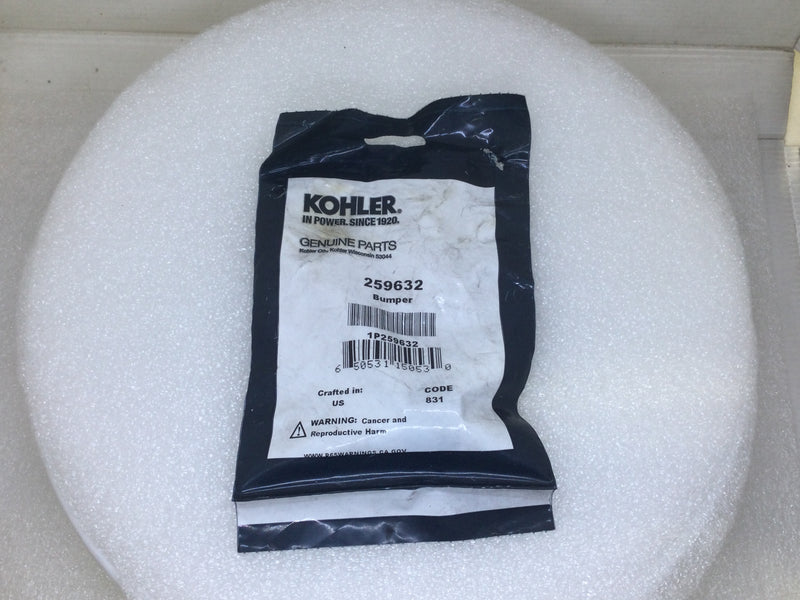 Kohler 259632 Bumper/Generator Vibration Isolator