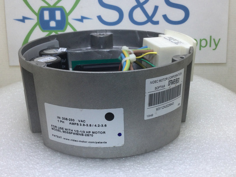 Nidec AA26300L-050N-G3-E 1/2HP 240V ECM Motor Module