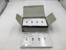 Cooper Wiring PJ4W 4 Gang Unbreakable Toggle Switch Plate in White
