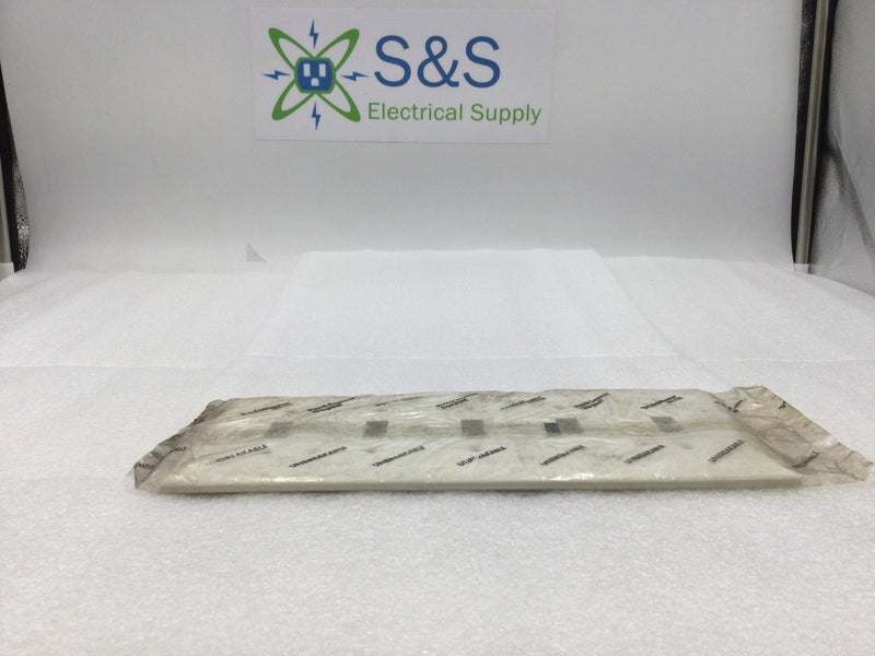 Pass & Seymour/Legrand TP5-W 5 Gang Toggle Switch Wall Plate in White