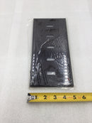 Cooper Wiring PJ5B 5 Gang Unbreakable Toggle Switch Plate in Brown (Box of 8)