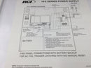 Rutherford Controls SPS-6B Supervised Power Supply w/ PDD-FT Fire Alarm Interface