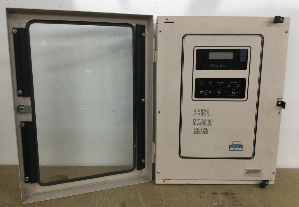 Vintage Simplex 2351-9001 Master Clock Controller 120 Volts .8 Amps 60