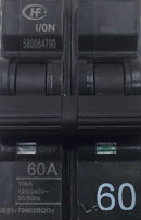 Zettler UEB1-70602BQDx 60 Amp 2 Pole 240V Circuit Breaker