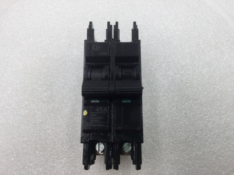 Zettler UEB1-70452BBDx 45 Amp 2 Pole 120/240V Circuit Breaker - Cosmetic Flaw