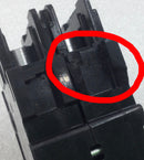 Zettler UEB1-70452BBDx 45 Amp 2 Pole 120/240V Circuit Breaker - Cosmetic Flaw