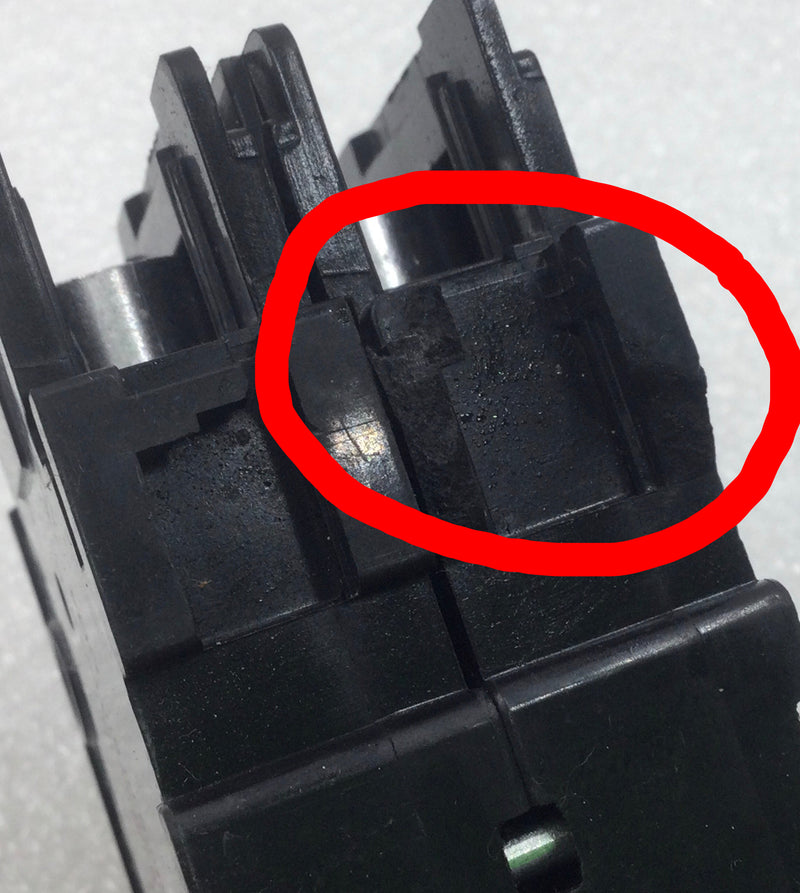 Zettler UEB1-70452BBDx 45 Amp 2 Pole 120/240V Circuit Breaker - Cosmetic Flaw