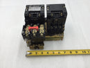 Square D 8736 SA016 Reversing Contactor 3 Phase 200-575 VAC w/ 120V Coil - Flaw