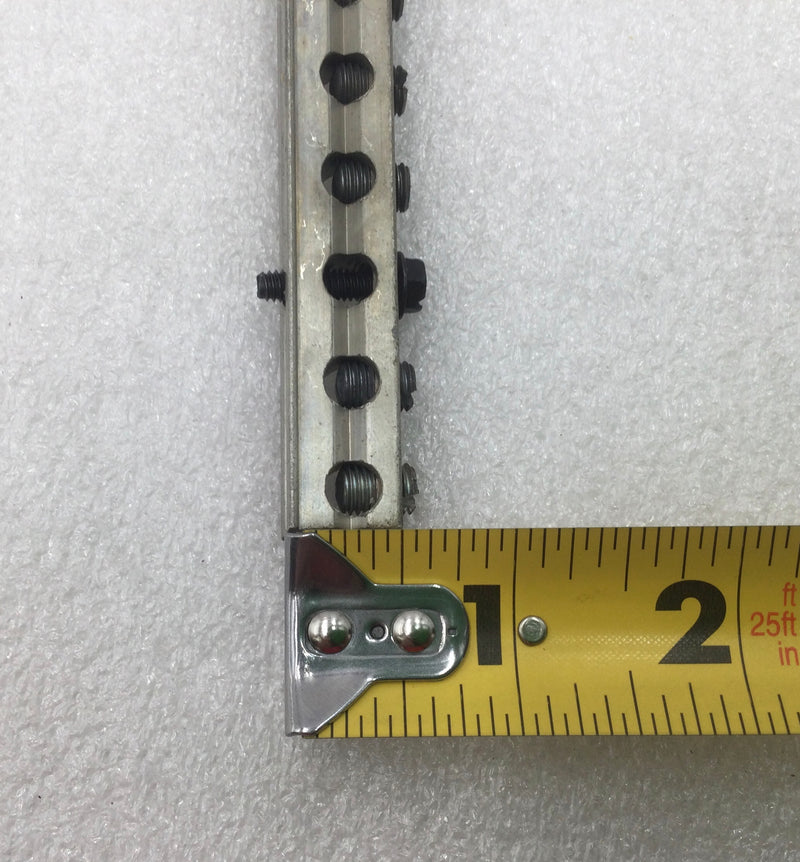 ITE M1224MB1150F/S 16 Position 4-14 AWG Grounding Bar 7 7/8" x 1/2"