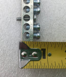 Square D 9 Position 4-14 AWG Grounding Bar w/Mounting Screws 3" x 1/2"