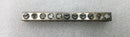 Unbranded 11 Position 4-14 AWG Grounding Bar 3 3/4" x 1/2"