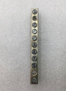 Unbranded 11 Position 4-14 AWG Grounding Bar 3 3/4" x 1/2"