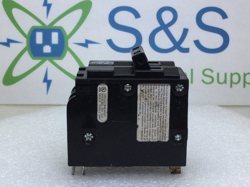 Siemens D220 20 Amp 2 Pole 120/240V Type QD Circuit Breaker