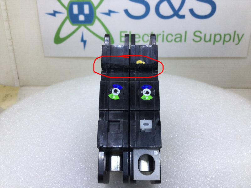 Hartland-Controls HCB-2P60GG 60 Amp 2 Pole 120/240V Breaker - Cosmetic Flaw