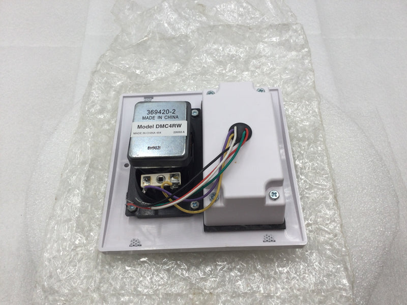 M&S DMC4RW Patio Intercom/4 Wire Room Station - White