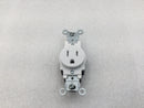 Leviton T5015-W 15 Amp 125V Tamper-Resistant Single Receptacle