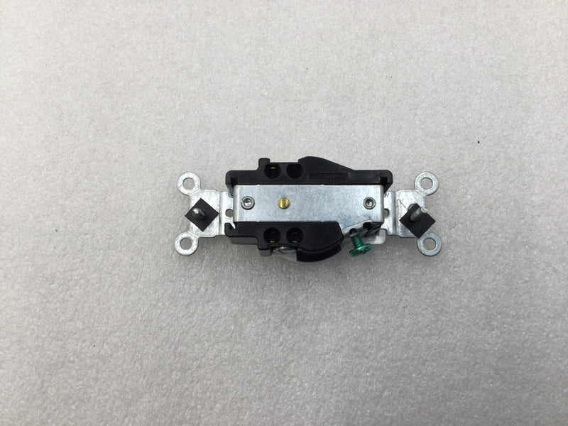 Leviton T5015-W 15 Amp 125V Tamper-Resistant Single Receptacle