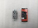Pass & Seymour/Legrand 26352GRY 20 Amp 125V Duplex Receptacle Decorator