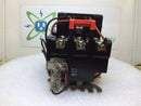 Square D 8536 SC03 Size 1 600V 3 Ph Contactor 120v Coil w/9999 SX-6 Relay - Flaw