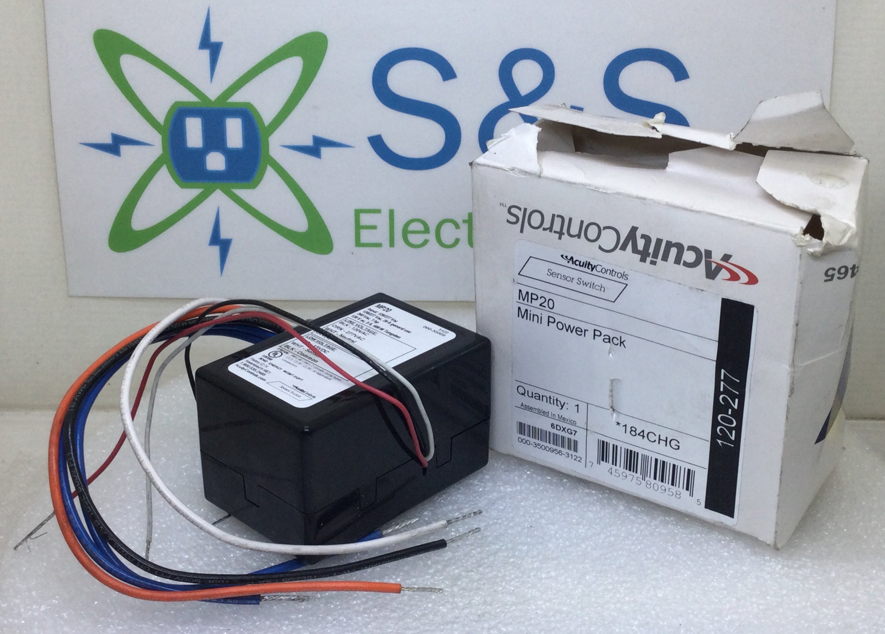 Acuity Controls MP20 20 Amp Single Phase 120/277V Mini Power/Relay Pac