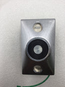 ESL/Sentrol DHF-24120C Flush Mount Magnetic Door Holder in Chrome 24 VDC/VAC 120 VAC