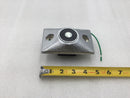 ESL/Sentrol DHF-24120C Flush Mount Magnetic Door Holder in Chrome 24 VDC/VAC 120 VAC