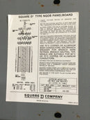 Square D MCS50TF w/NQOB-42450-2MKA 225 Amp 42 Space/Circuit 3-Phase Cover ONLY