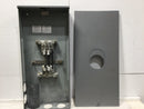 Milbank 4667-9504 600 Amp 480 Amp Continuous 3 Phase Type 3R 7 Terminal Meter Fitting Nema 3R Enclosure U4667-XT-9504