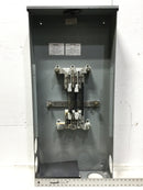 Milbank 4667-9504 600 Amp 480 Amp Continuous 3 Phase Type 3R 7 Terminal Meter Fitting Nema 3R Enclosure U4667-XT-9504