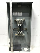 Milbank 4667-9504 600 Amp 480 Amp Continuous 3 Phase Type 3R 7 Terminal Meter Fitting Nema 3R Enclosure U4667-XT-9504