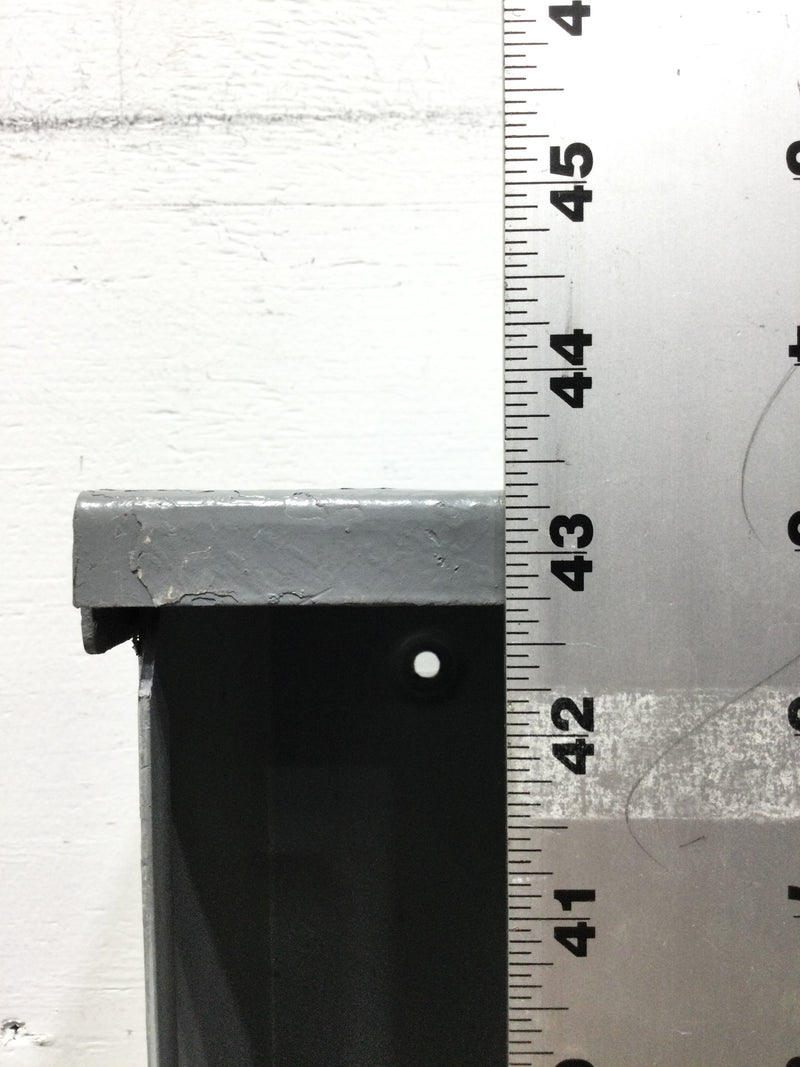Milbank 4667-9504 600 Amp 480 Amp Continuous 3 Phase Type 3R 7 Terminal Meter Fitting Nema 3R Enclosure U4667-XT-9504