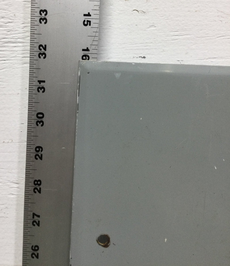 GE General Electric 20 Space 40 Circuits Indoor Enclosed Panel Board Door/Cover Only 31 7/8" x 15 3/8"