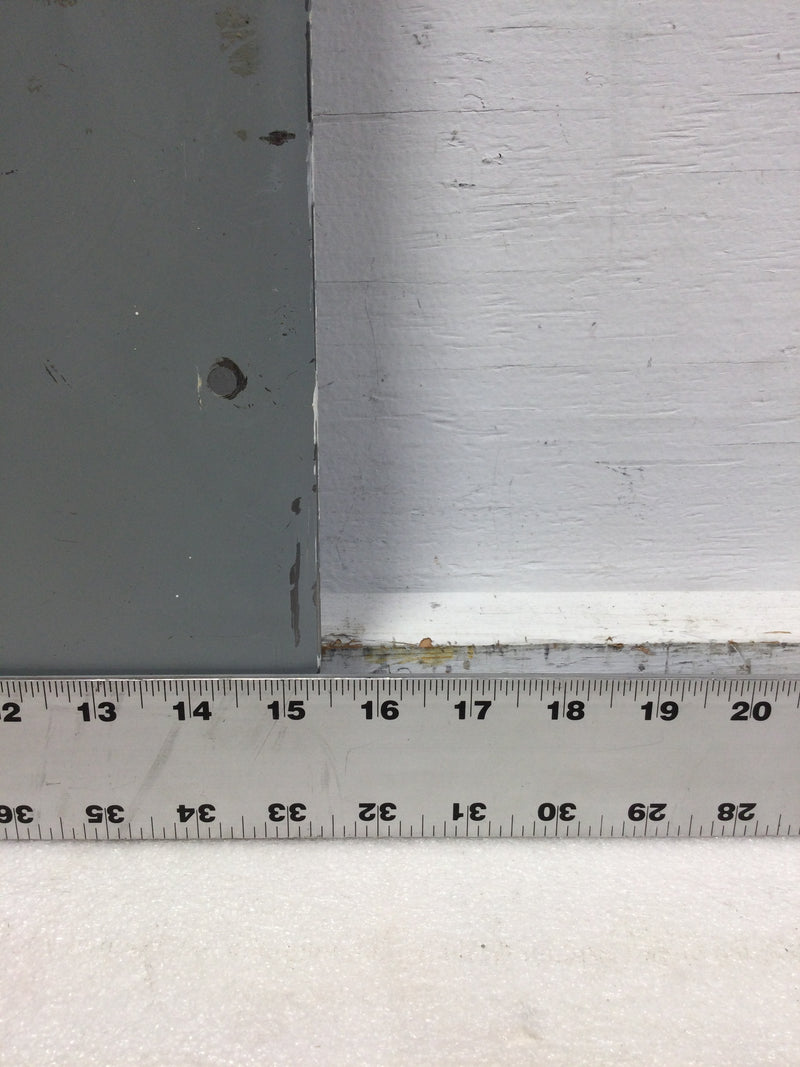 GE General Electric 20 Space 40 Circuits Indoor Enclosed Panel Board Door/Cover Only 31 7/8" x 15 3/8"