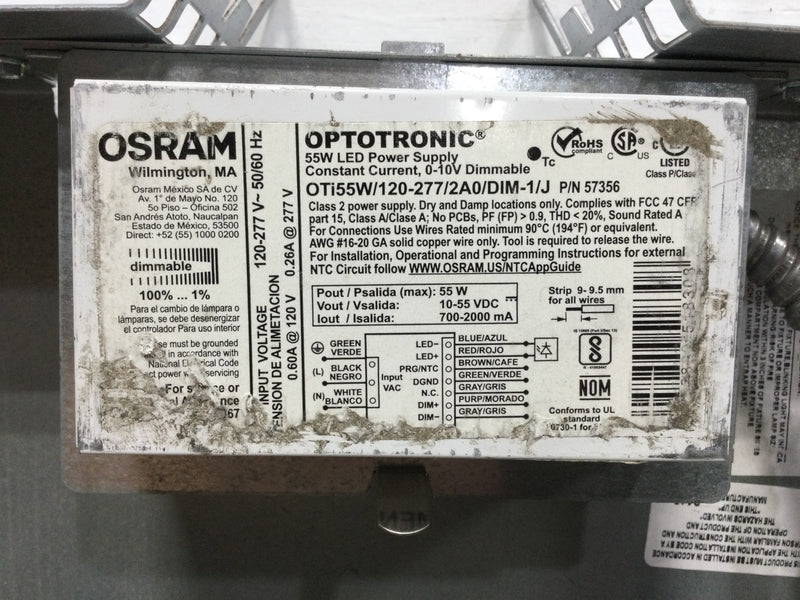 Vantage Lighting A6VOORLEDU-4035K 120/277VAC Recessed Housing for LED Emergency Lighting.