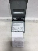 General Electric TFN60RCP 60 Amp 240V Non-Fuse HVAC Disconnect Switch