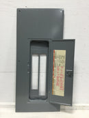 Square D QOC40UF 40 Space 120/240V Panel Door Only w/Main 35" x 15 1/2"