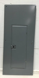 Square D QOC40UF 40 Space 120/240V Panel Door Only w/Main 35" x 15 1/2"